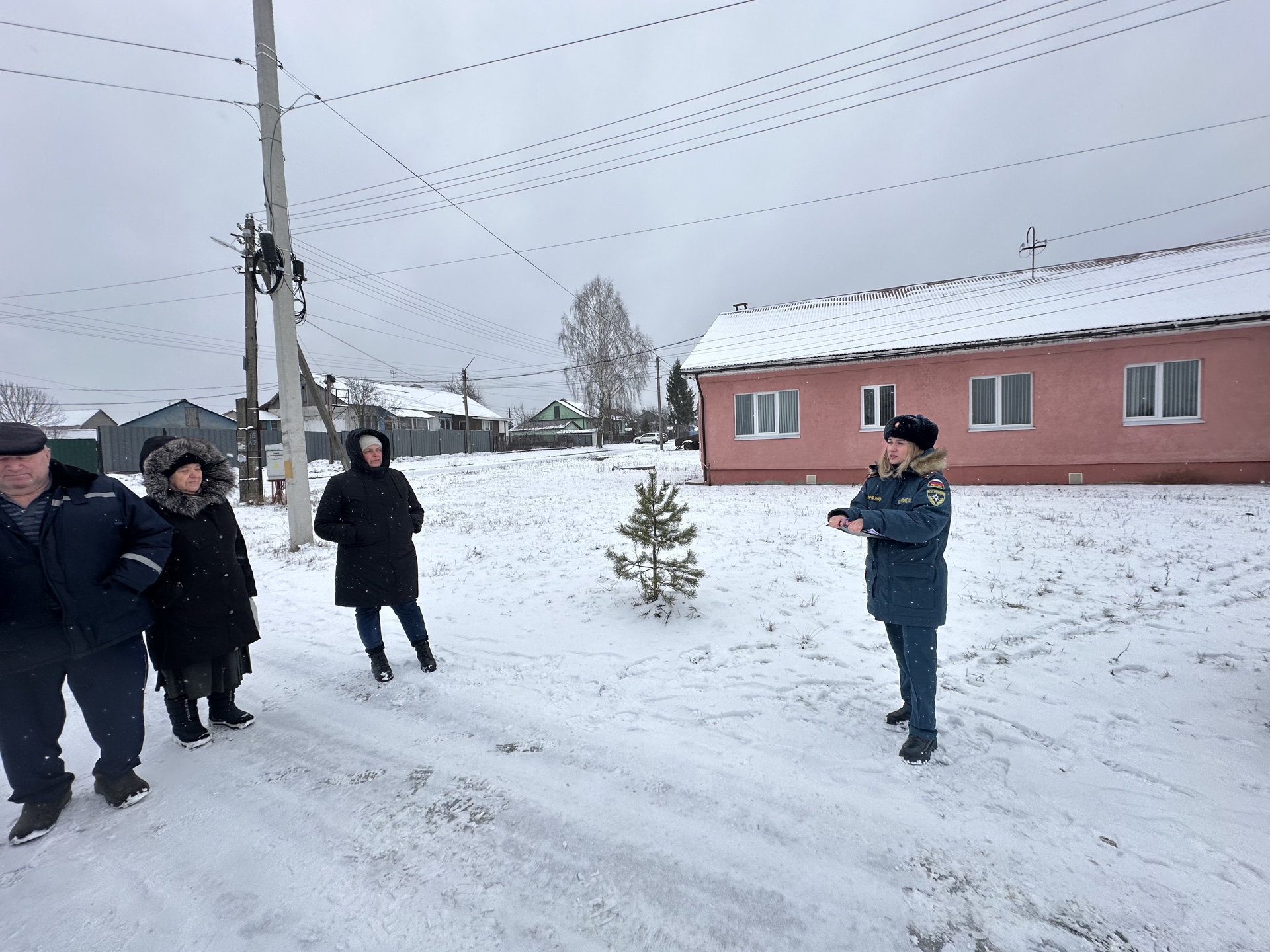 06 февраля 2025 года состоялся сход с населением с. Протасово Дубенского района..